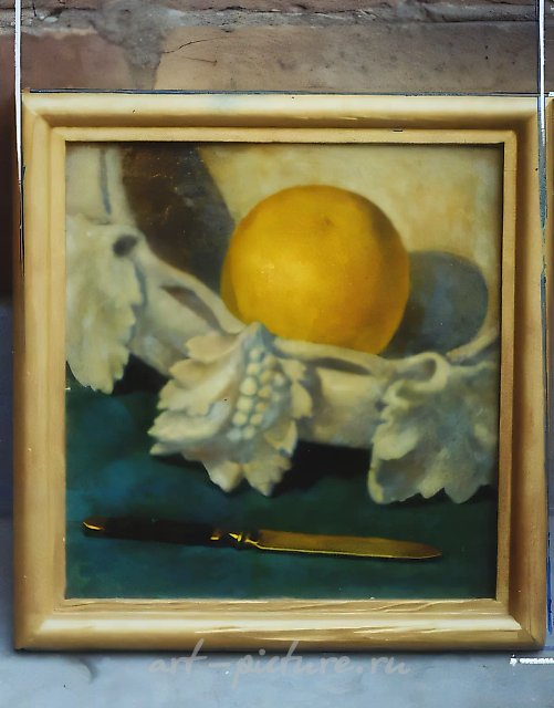 静物，油画，布面，22.5x21厘米
