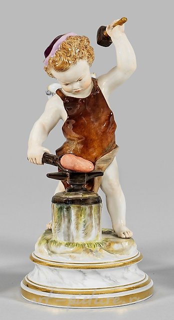 Amor als Schmied translates to "Cupid as a Blacksmith" in English.