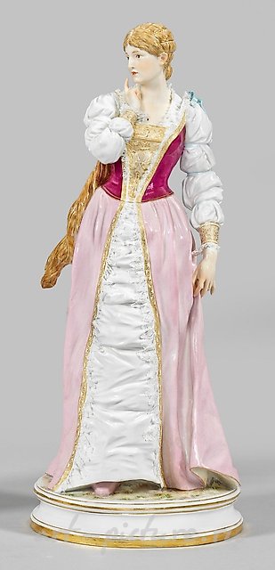 Rare costume figure