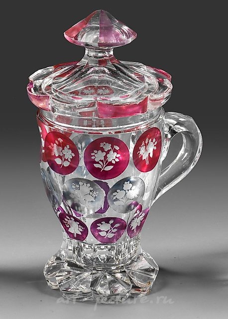 Lid-handle cup