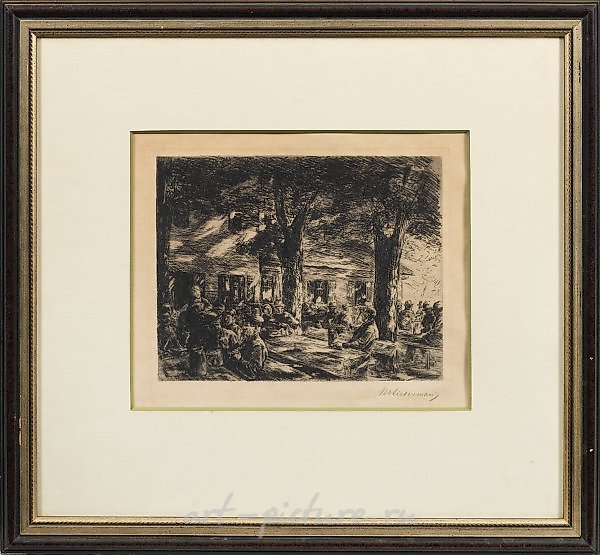 Макс Либерман "Kellergarten в Розенхайме"