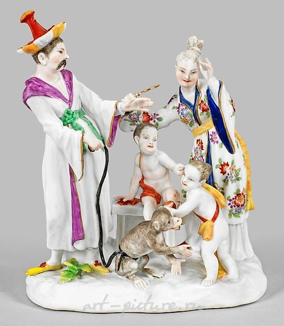 Meissen Chinese group