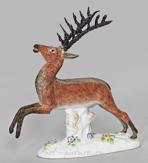 The leaping deer