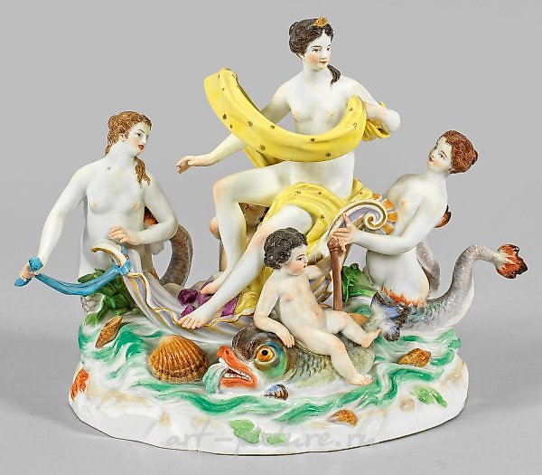 Allegorical Figure Group "The Water"