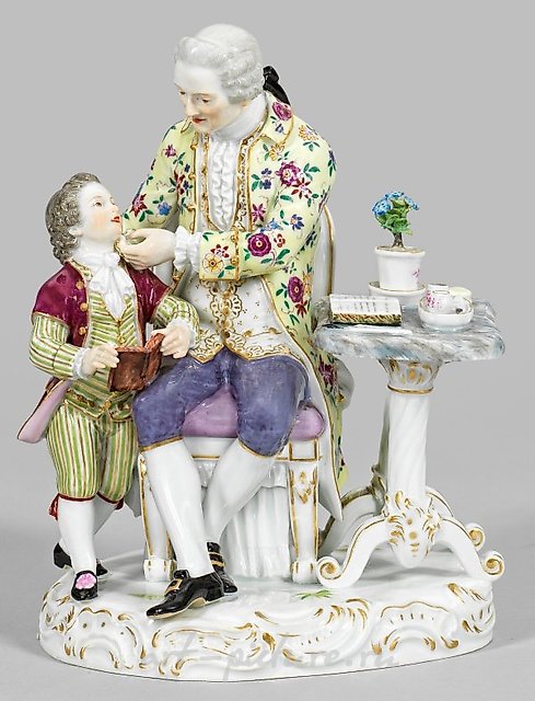 Figure group "Grandfather and Grandson"