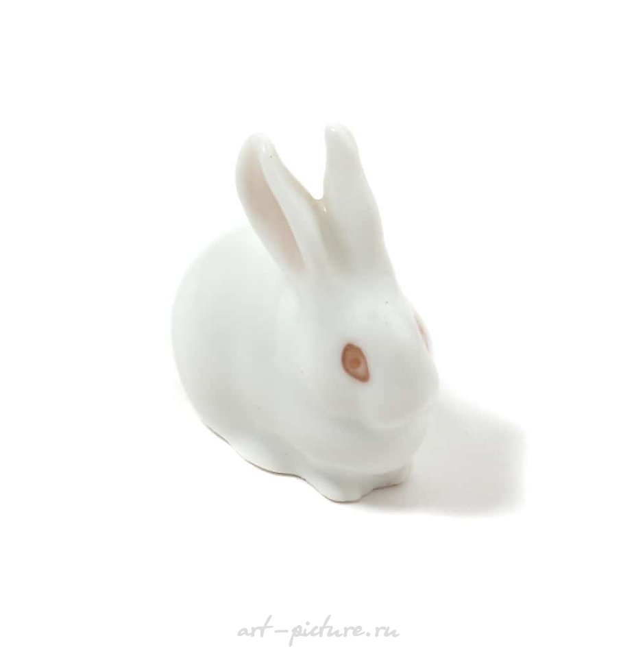 瓷制 figurine "兔子". 皇家哥本哈根，1898-1923 年。