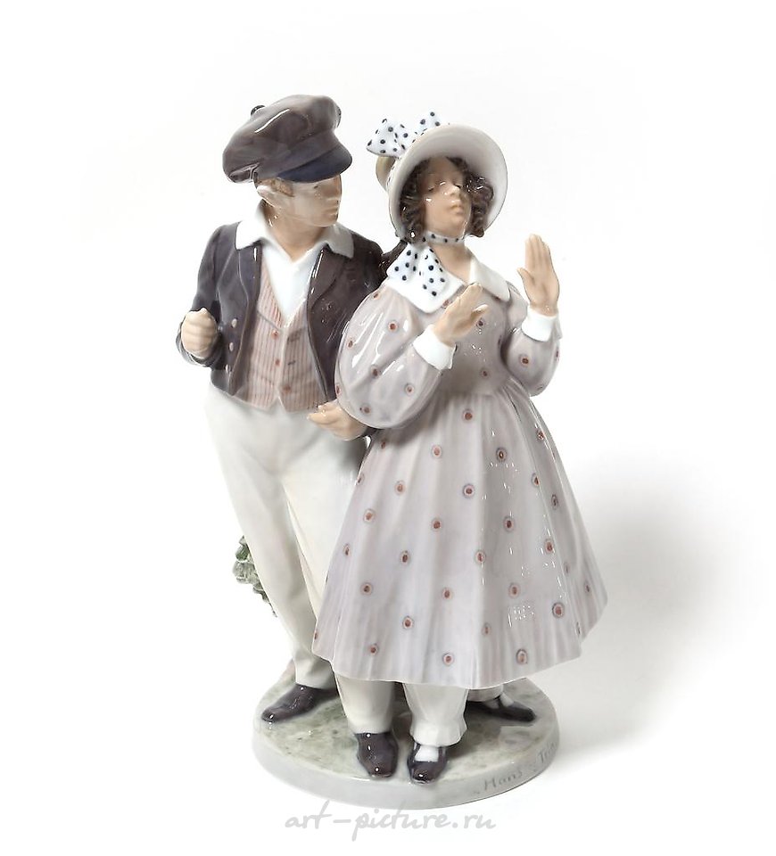 Ханс и Трина. Дания, г. Копенгаген, Royal Copenhagen
