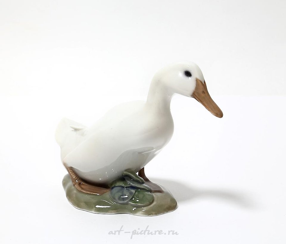 Duck. Denmark, Copenhagen, Royal Copenhagen, 1910-1923.