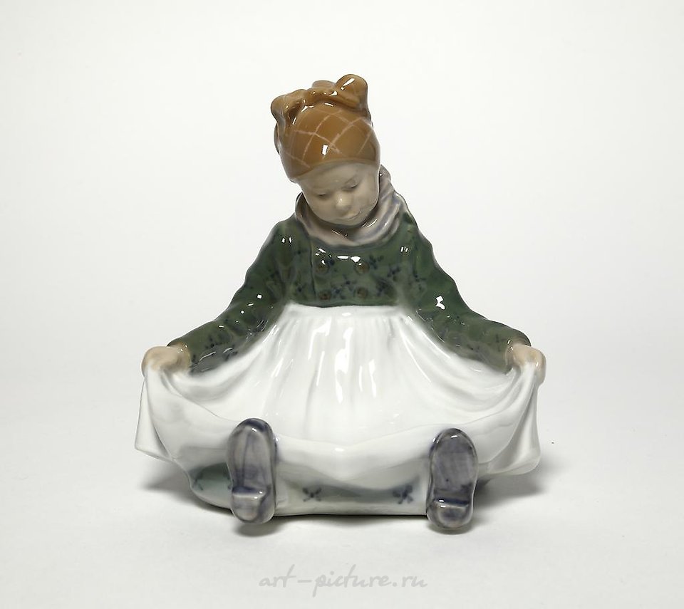 Amager Girl. Denmark, Copenhagen, Royal Copenhagen
