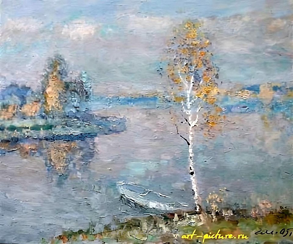 Утро. Холст, масло. 72 х 89 см