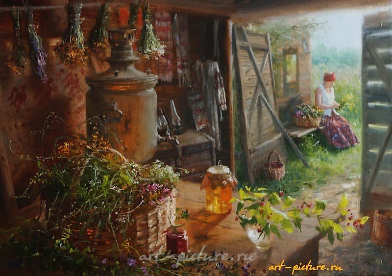 Сенник. масло, холст 