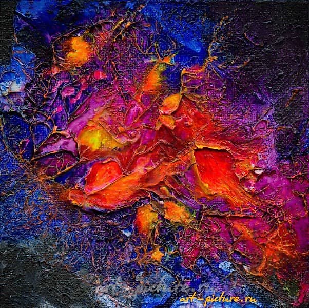 "Break Acrylic, mediums, canvas"