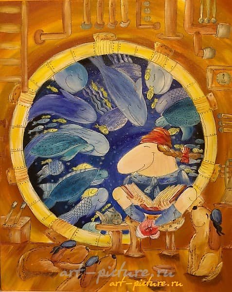 Вечерняя сказка Холст на подрамнике, акрил, лайнер , Pearl marker 