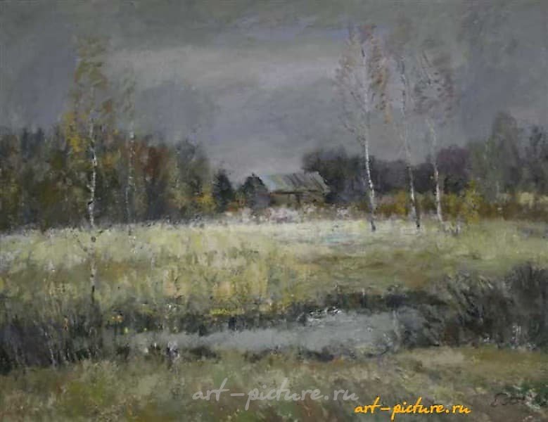Поздняя осень. Холст, масло. 70 х 90 см