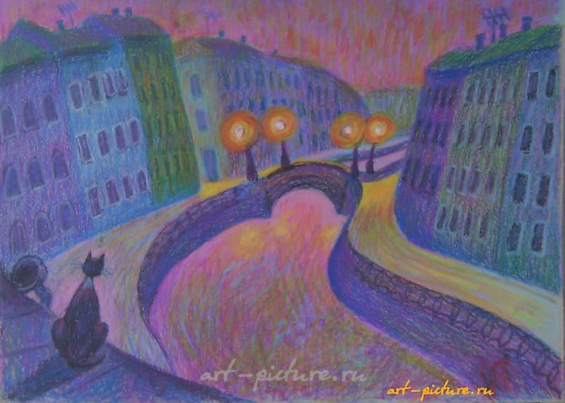 Р.Мойка Картон,пастель
