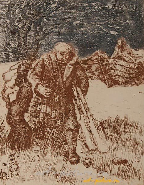 Старый рыбак. Рыбацкие будни (из серии)