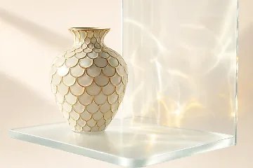 鳞片釉