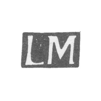 Клеймо мастера Михельсен Леопольд Эдуард - Таллин - инициалы "LM" - 1847-1888 гг.