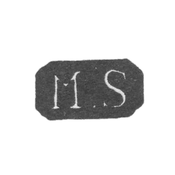 Клеймо мастера Скитт Матиас - Ленинград - инициалы "M.S"