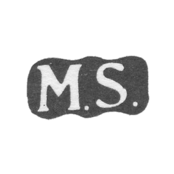 Клеймо мастера Скитт Матиас - Ленинград - инициалы "M.S."