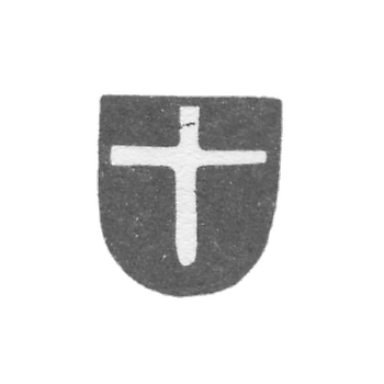 Городское клеймо Таллина 1751-1775 гг. "Крест"