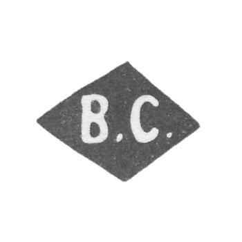 Клеймо мастера Семенов Василий С. - Москва - инициалы "В.С."