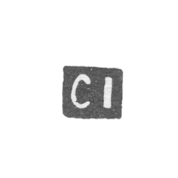 Клеймо неизвестного мастера Каменец-Подольска - инициалы "CI" - 18 век