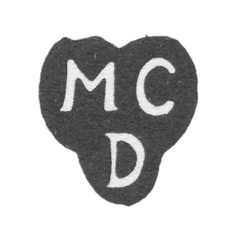 Клеймо мастера Дюбюлон Мартин Шарль - Ленинград - инициалы "MCD"