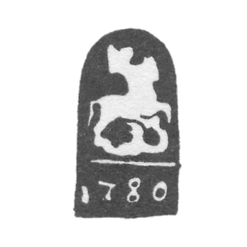 Городское клеймо Москвы 1780 г. "Георгий Победоносец"