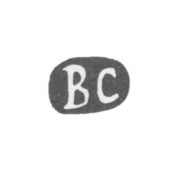 Клеймо мастера Сидоров Владимир Николаев - с. Сидоровское - инициалы "ВС" - 1898 г.