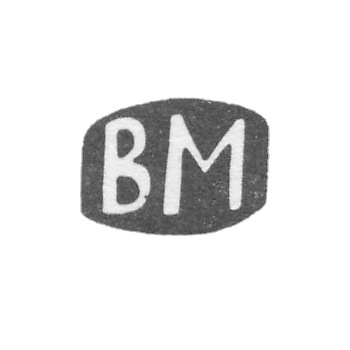 Клеймо мастера Мощенков В. - Киев - инициалы "ВМ" - 1738 г.