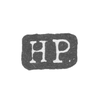 Клеймо мастера Пёндинен Хискиас - Ленинград - инициалы "HP."