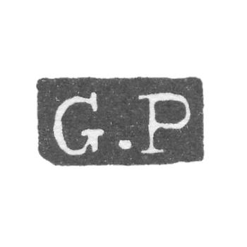 Клеймо мастера Петрель Густав Адольф - Ленинград - инициалы "G.P"