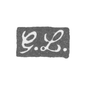 Клеймо мастера Линдгрен Густав - Ленинград - инициалы "G.L."