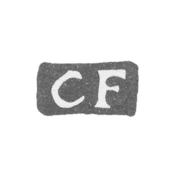 Клеймо мастера Фишбах Конрад - Ленинград - инициалы "CF"
