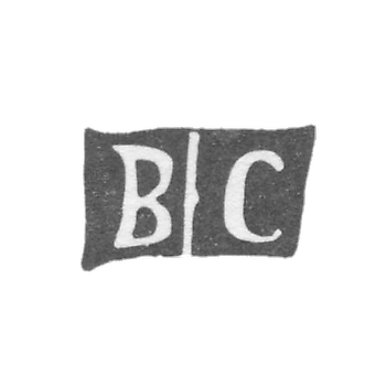 Клеймо мастера Сидоров Владимир Николаев - с. Сидоровское - инициалы "ВС" - 1898 г.