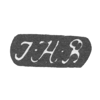 Клеймо мастера Блом Иоганн Генрик - Ленинград - инициалы "I-H-B"