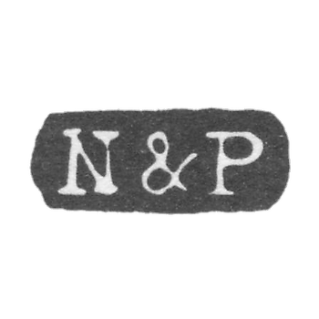 Клеймо мастеров Никольс Карл и Плинке - Ленинград - инициалы "N&P"