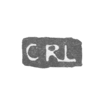 Клеймо мастера Линк Карл Рейнгольд - Ленинград - инициалы "CRL"
