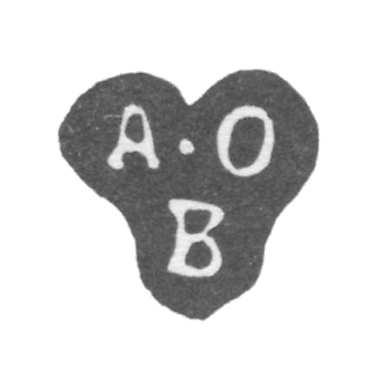 Клеймо неизвестного альдерман Москвы - инициалы "А-О В" - 1777-1789 гг.