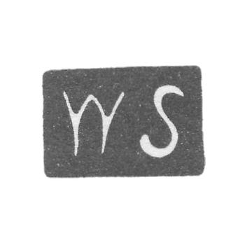 Клеймо мастера Зеффер Виллем - Таллин - инициалы "WS" - 1924-1940 гг.