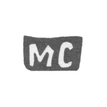 Клеймо мастера Смирнов Михаил Алексеев - с. Красное - инициалы "МС" - конец 19 века