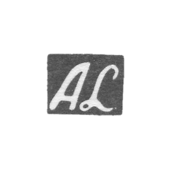 Клеймо мастера Лундманн Адольф-Фридрих - Пайде - инициалы "AL" - 1827-1878 гг.