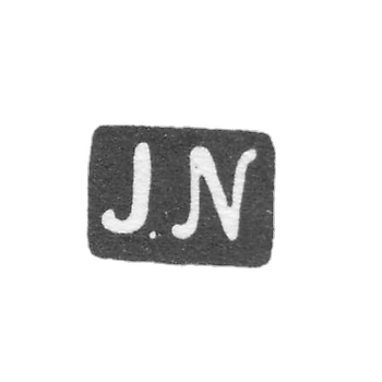Клеймо неизвестного мастера Ленинграда - инициалы "J.N" - 1898-1908 гг.