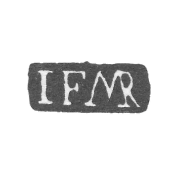 Клеймо мастера Меринг Иоганн Фридрих - Ленинград - инициалы "IFMR"