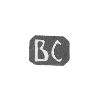 Клеймо мастера Семенов Василий С. - Москва - инициалы "ВС"