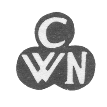 Клеймо мастера Неуманн Кристоф Вильхельм - Пайде - инициалы "CWN" - 1711-1819 гг.