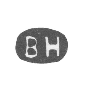 Клеймо неизвестного мастера Углича - инициалы "ВН" - 1762-1766 гг.