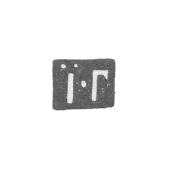 Claymo of an unknown master of Moscow - initials I-G - 1867-1872.