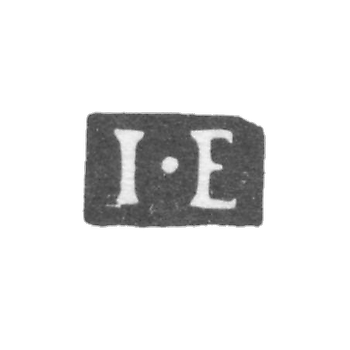Клеймо мастера Ефимов И. - Москва - инициалы "I-E" - 1790-1814 гг.